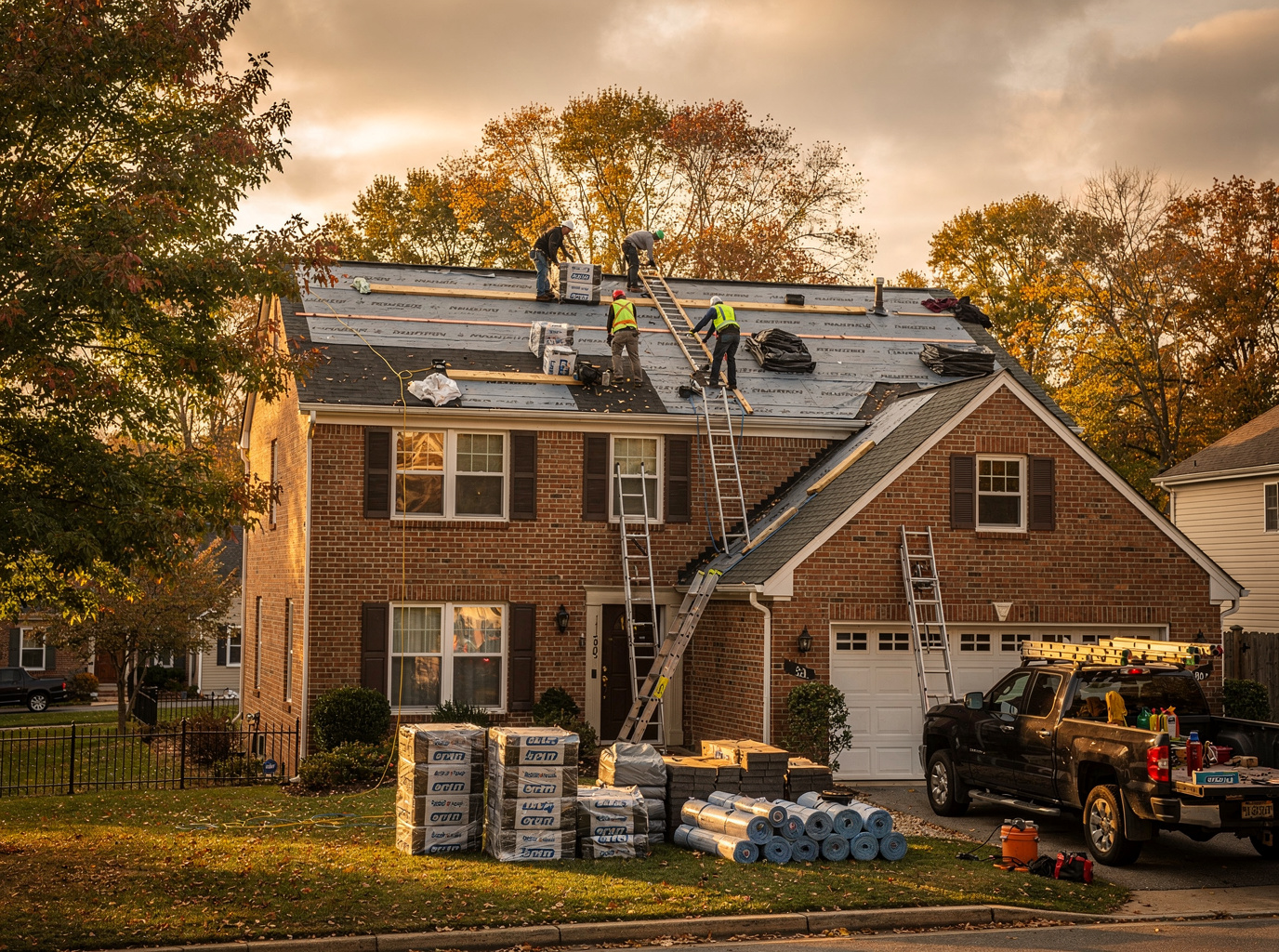 Cost Factors for Roof Replacement in Towson Maryland