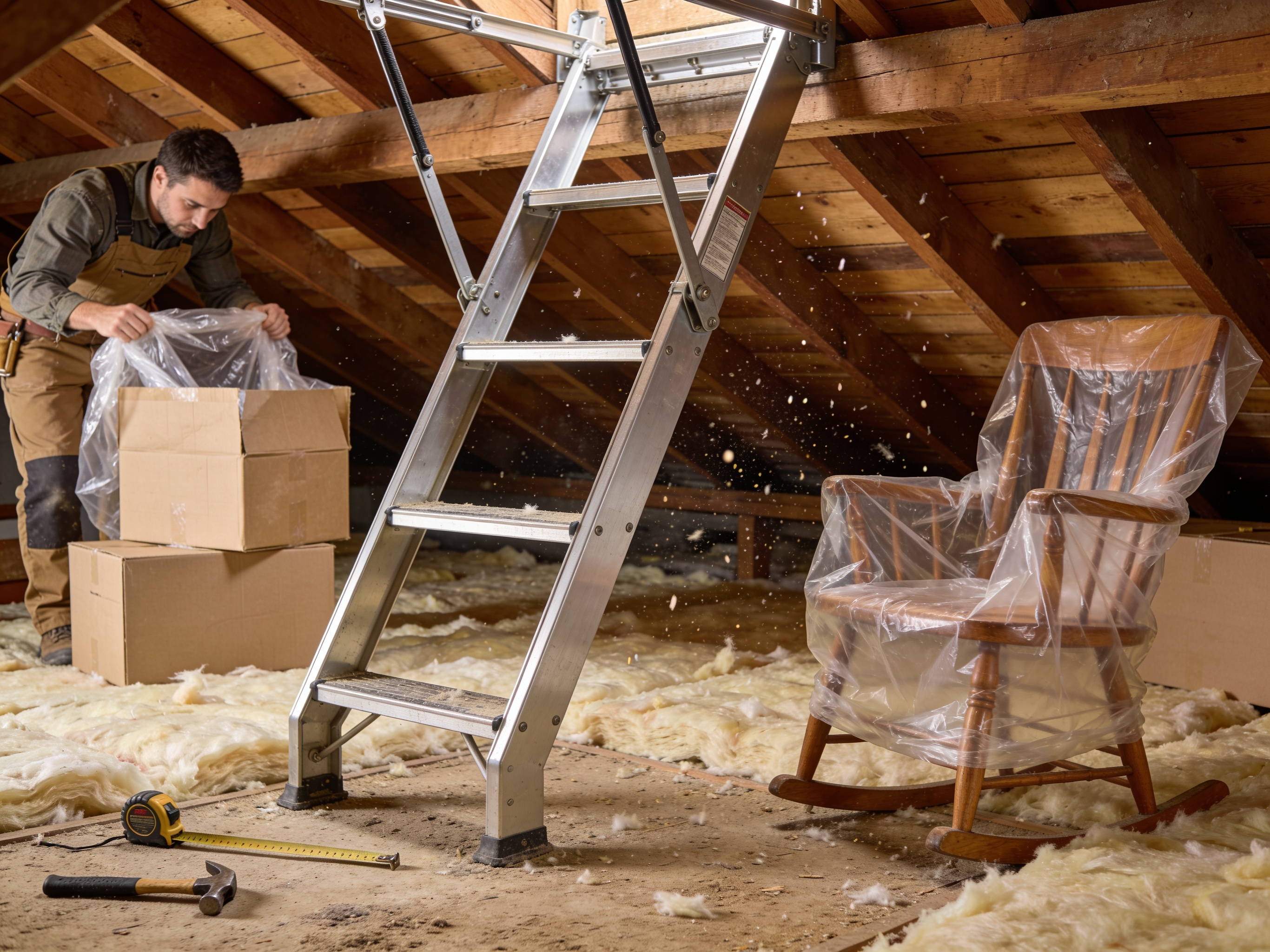 Preparing Your Attic for Roof Replacement Projects in Towson